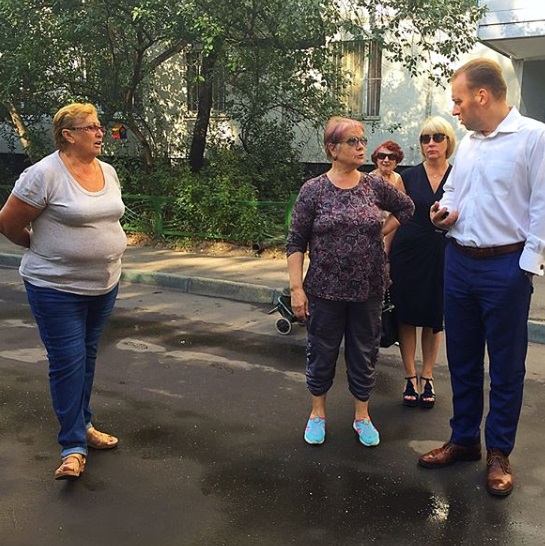 Встреча с жителями дома 7, корп. 1 по Неманскому проезду 07.09.2018