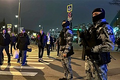 Росгвардия обеспечила правопорядок на футбольных матчах в Москве «Спартак» (Москва) - «Рубин» (Казань)